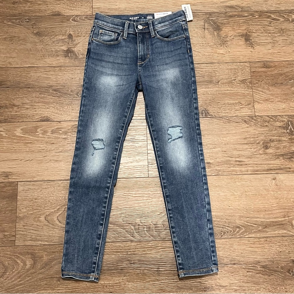 Old Navy Girls High Rise Rockstar Jeggings - Size 10